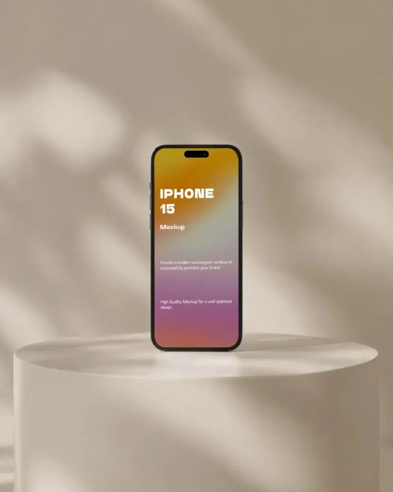 iphone-15-mockup-staged-on-elegant-soft-podium-in-calm-sunlit-space-with-minimal-shadows