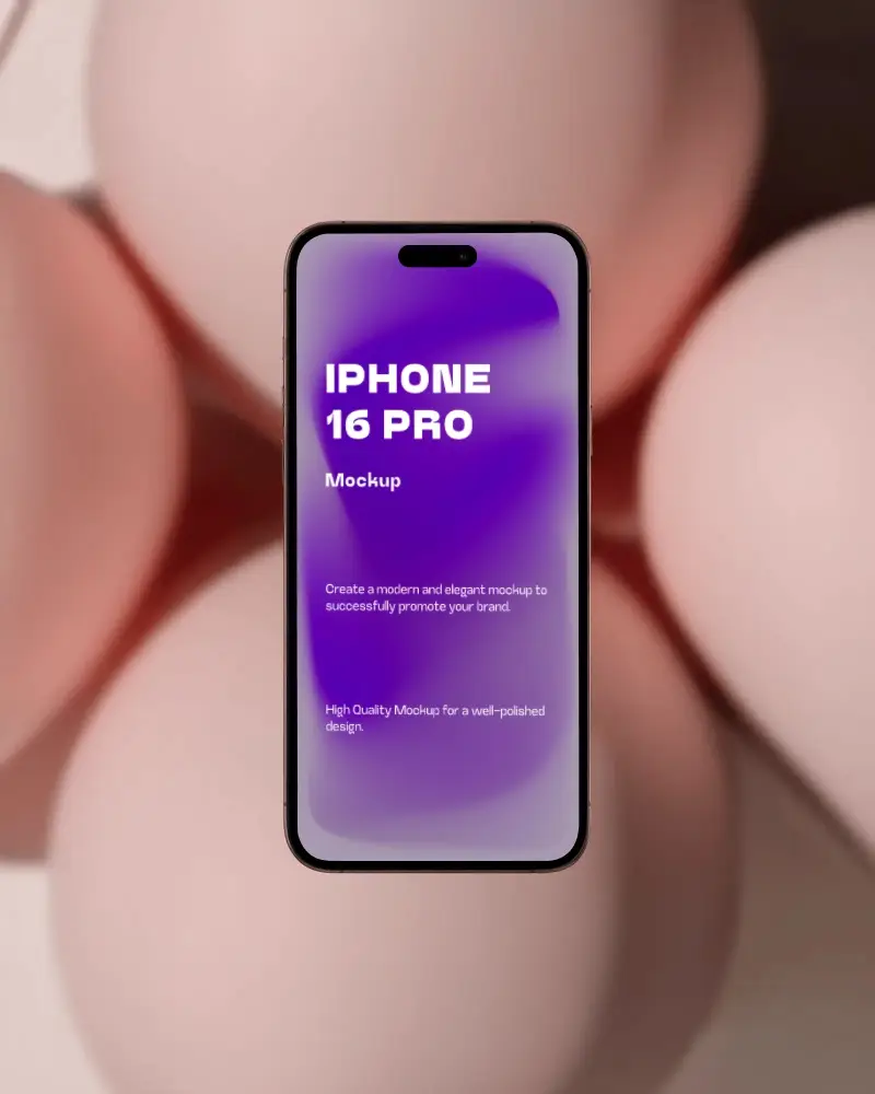 modern-iphone-16-pro-mockup-smartphone-floating-against-soft-pink-balloons-in-minimal-studio-light