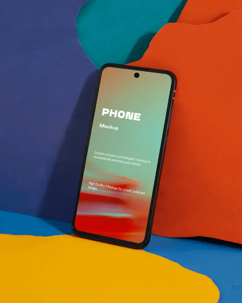android-phone-mockup-on-vibrant-background-for-creative-app-ui-display