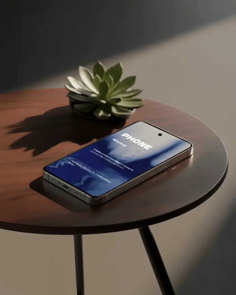 samsung-phone-mockup-premium-smartphone-on-wooden-table-with-succulent-in-soft-sunlight