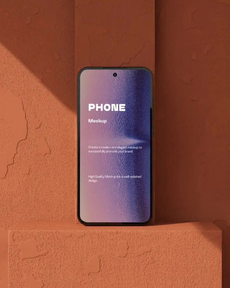 modern-oneplus-smartphone-mockup-android-device-placed-on-rustic-red-stone-surface-backdrop