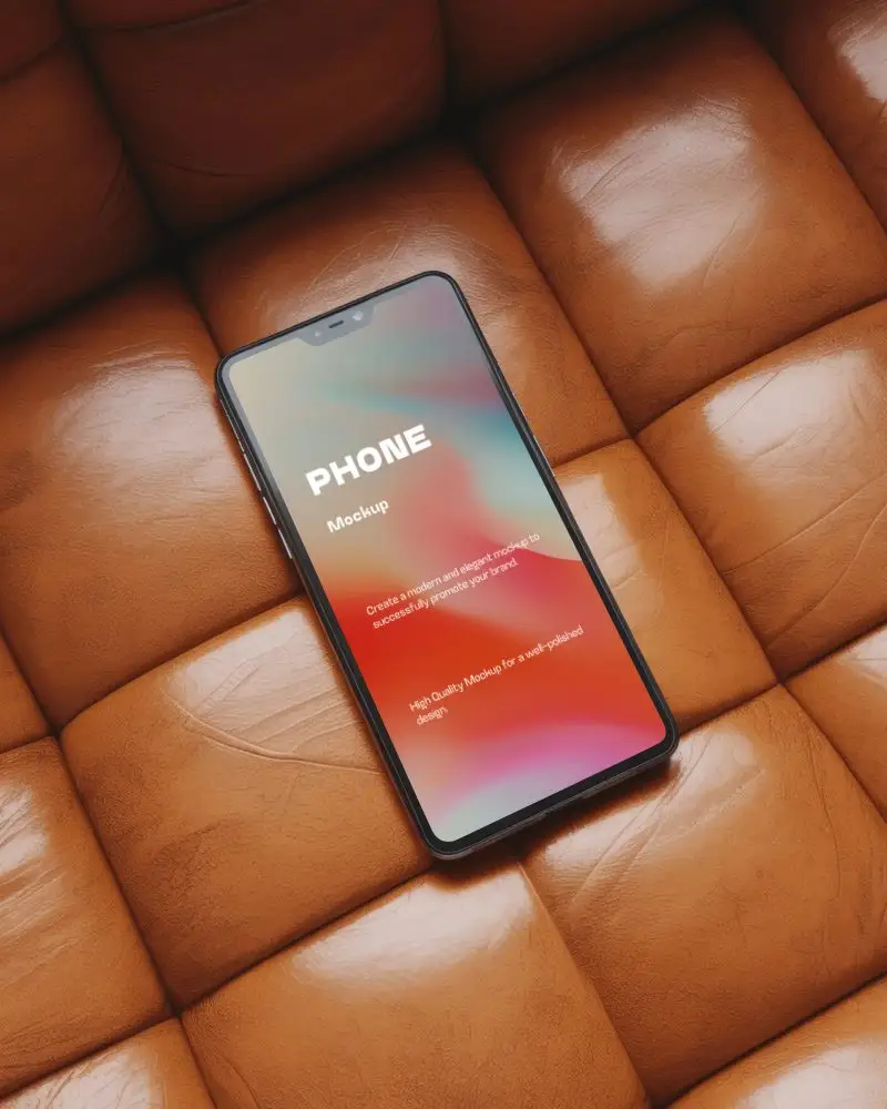 huawei-phone-mockup-top-view-on-brown-leather-cushion-soft-light-stylish-product-display