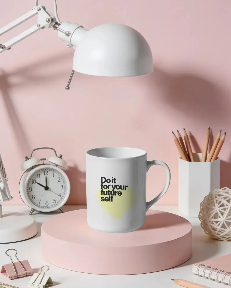 Modern Minimalist Office Mug Mockup For Perfect Digital Printing And Promotional Gift Ideas