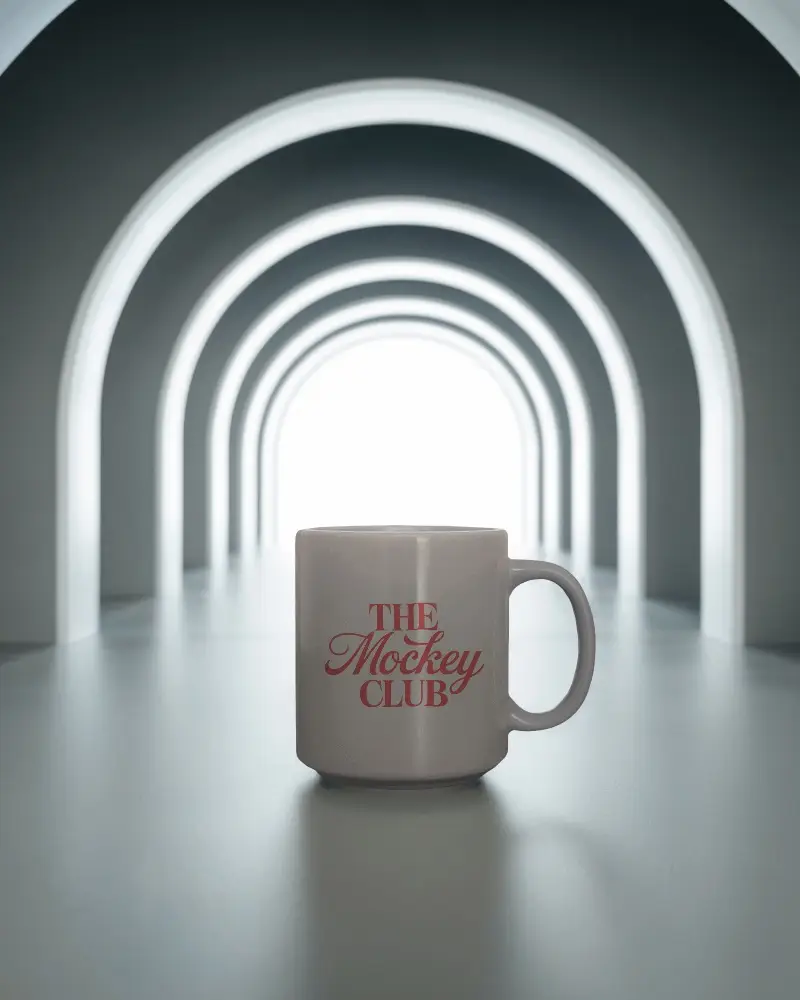 Sleek Minimalist Ceramic Mug With Straight Edges And Large Handle For Easy Grip 0201