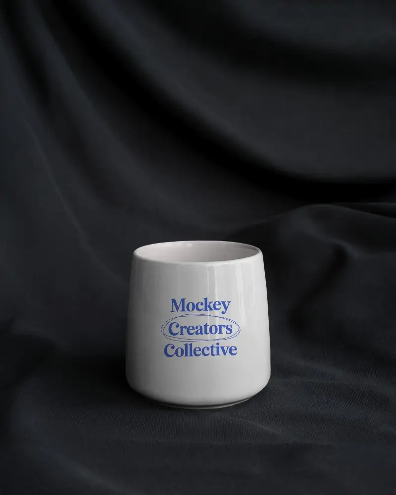 Ceramic Mug Mockup Minimalist Design Perfect For Coffee Tea And Custom Print Ideas