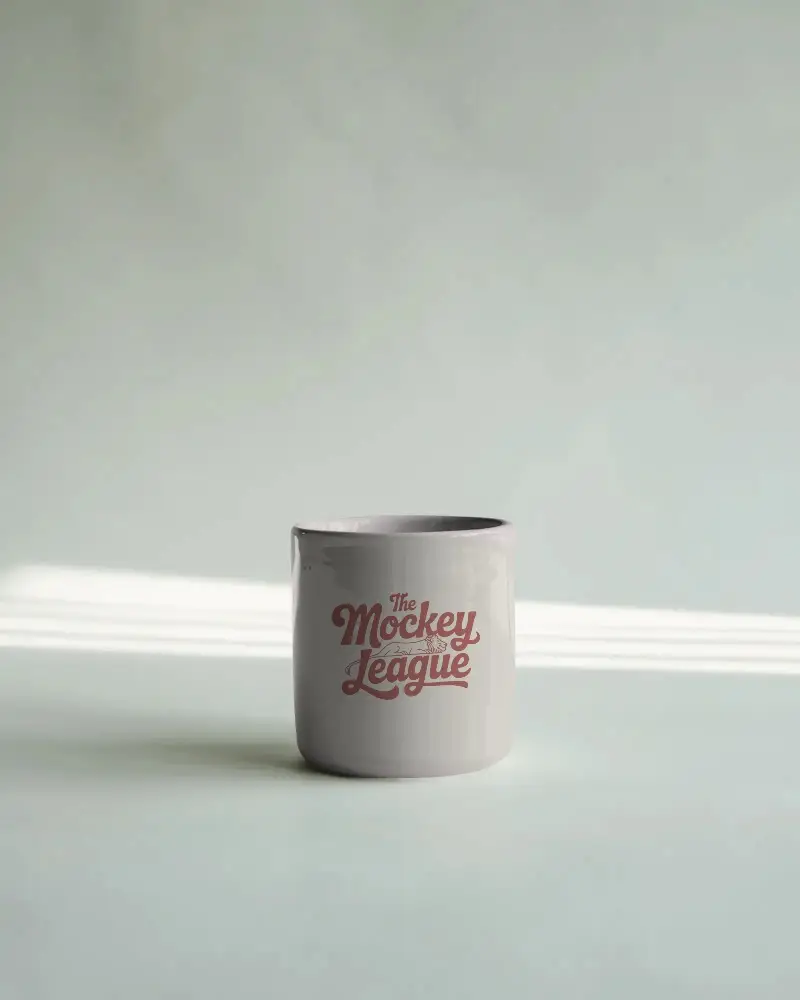 Simple Cylindrical Mug Mockup Ideal For Showcasing Creative Artwork And Slogans