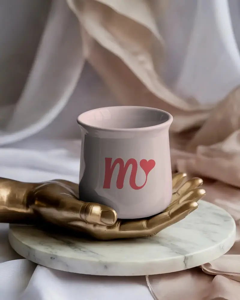 Premium Handcrafted Mug Mockup Perfect For Customizations And Personalized Gifts
