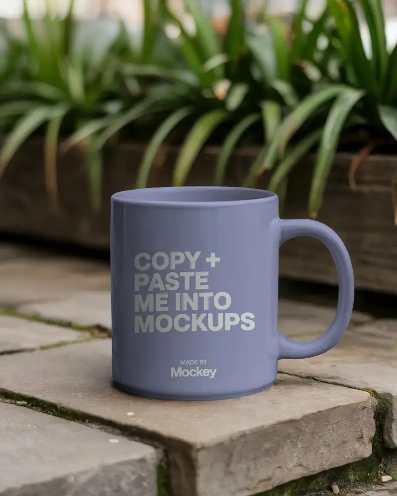 Simple Large Handle Mug Mockup For Showcasing Logos Slogans And Creative Artwork