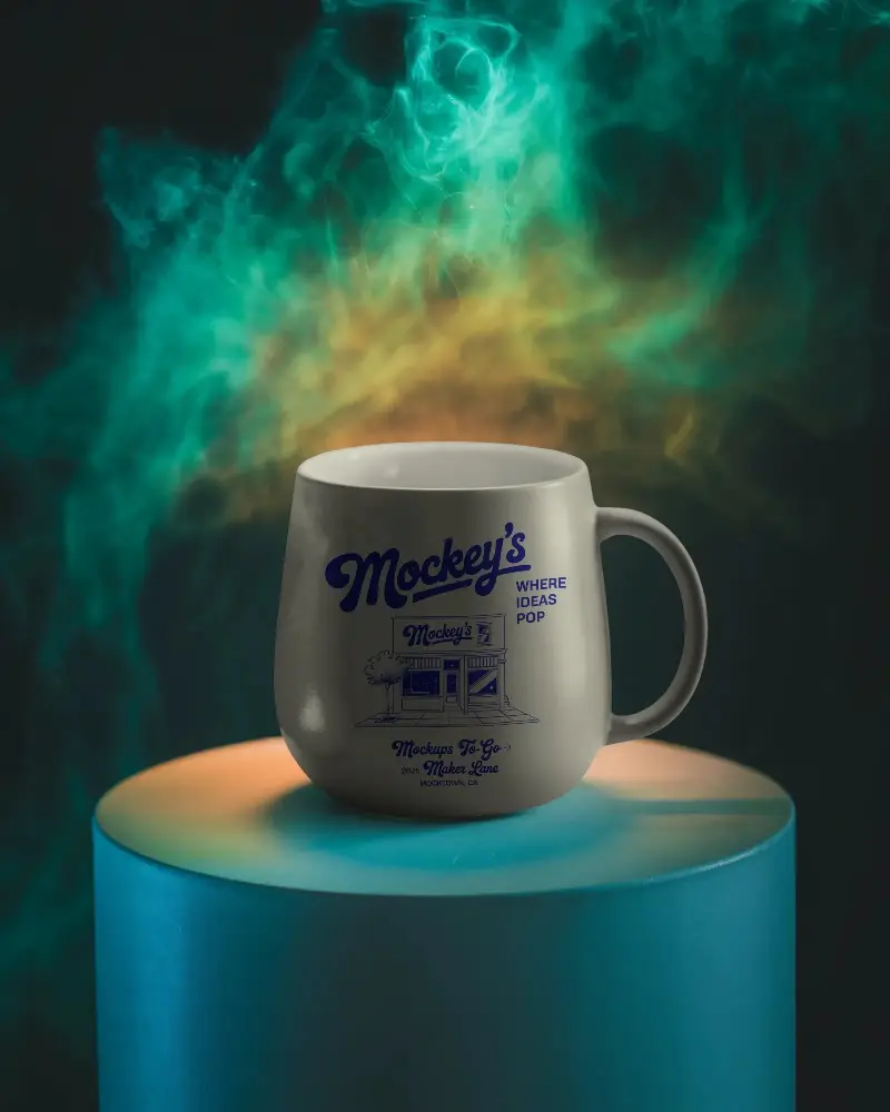 High Quality Durable Mug Mockup For Coffee Tea Presentation And Branding Purposes