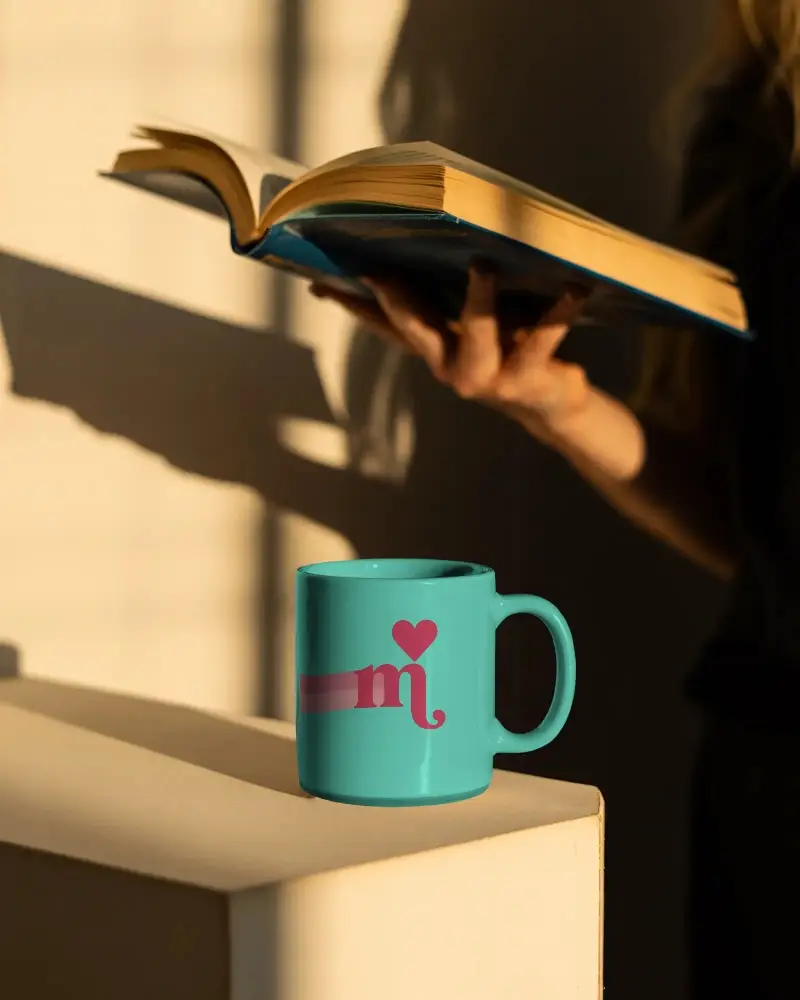 Simple Elegant Mug Mockup For Branding And Marketing Promotions Photoshoot