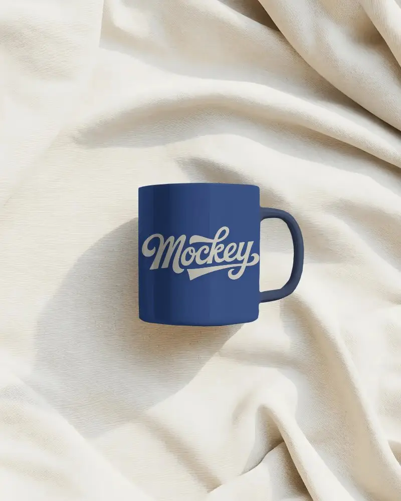 Minimalistic Ceramic Mug Mockup For Custom Logo And Branding Presentation Online Use
