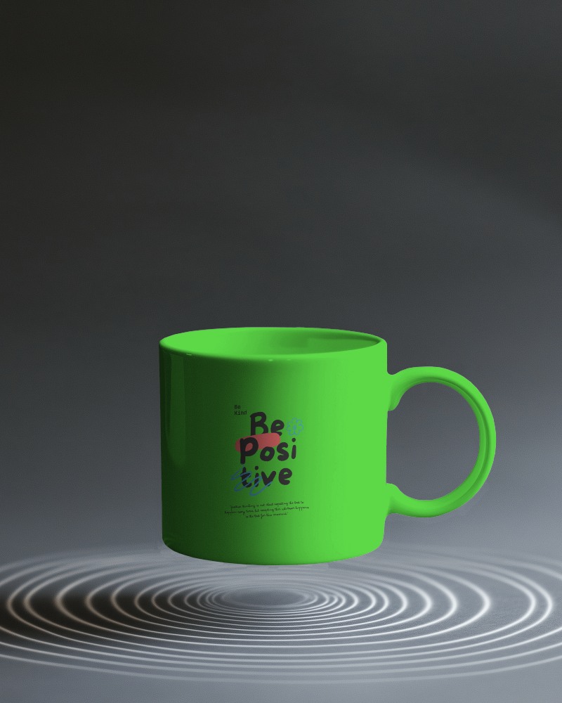 Simple Elegant Mug Mockup With Soft Backlighting Showcasing Modern Design Aesthetic