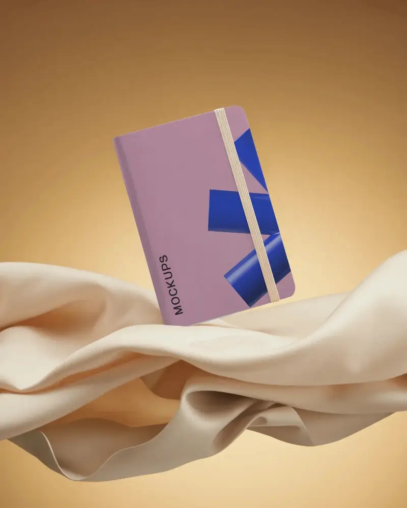 Premium Quality Portable Notebook Mockup For Professional And Personal Use