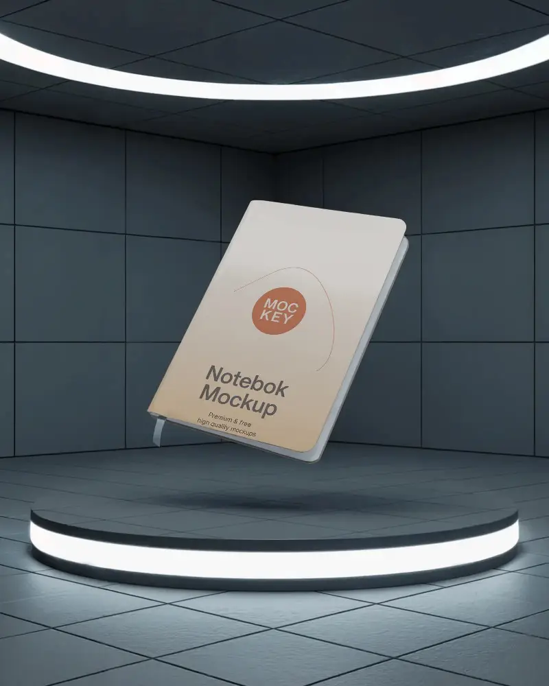 professional-floating-notebook-device-in-digital-environment-for-showcasing-designs