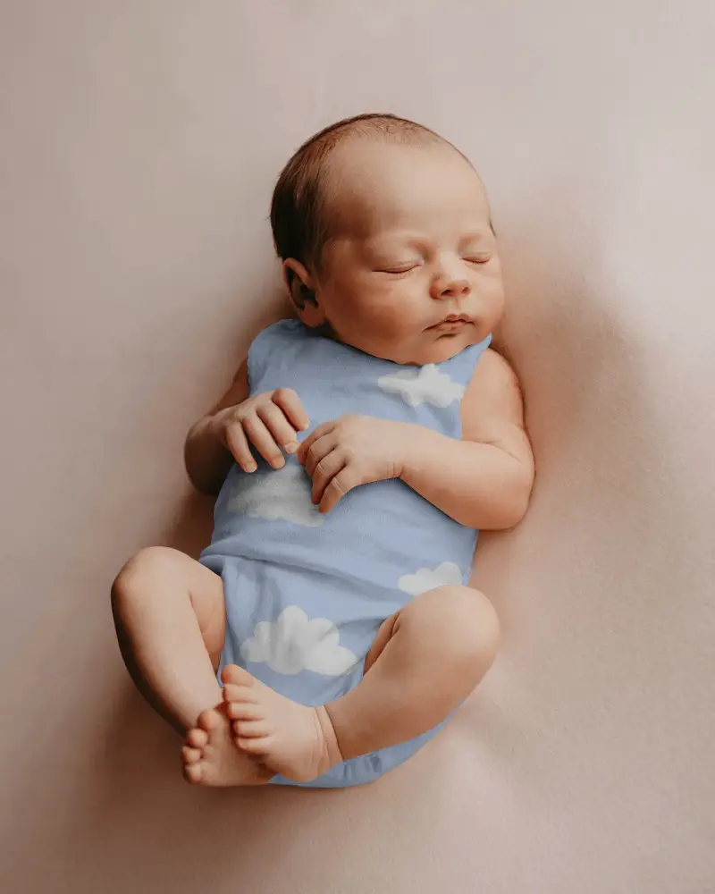 Sleeveless Baby Onesie Soft Comfortable Newborn Outfit Cotton Essentials Baby Fashion