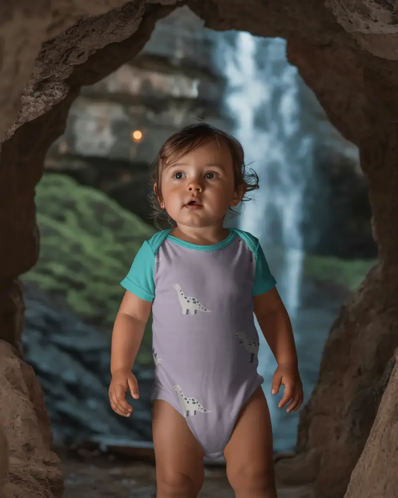 Baby Onesie Mockup For Baby Clothing Brands Promote Comfortable Infant Wear Designs