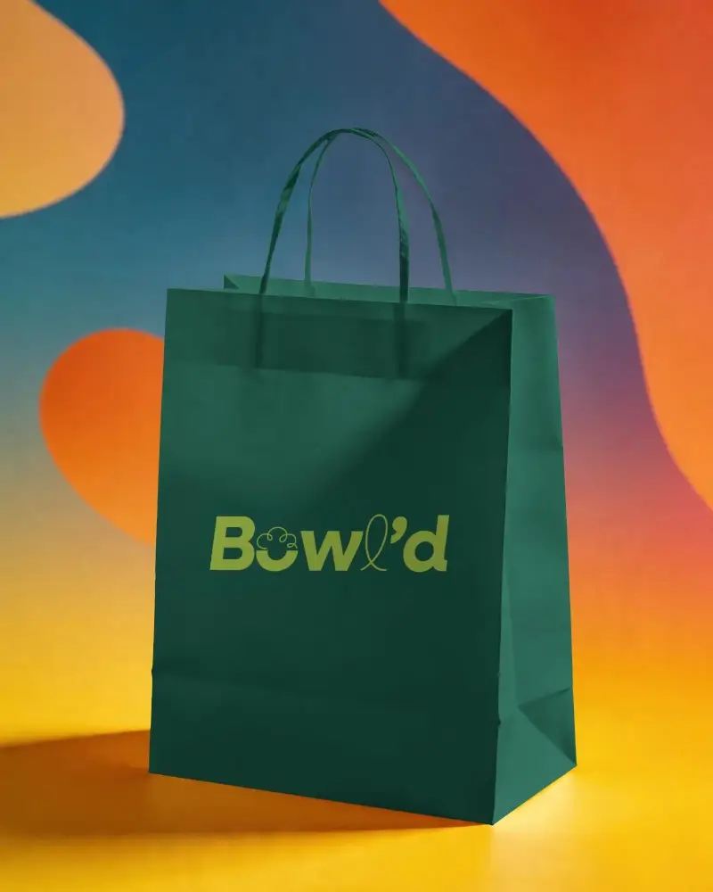 Eco Friendly Paper Bag Mockup For Retail Packaging And Branding Presentations