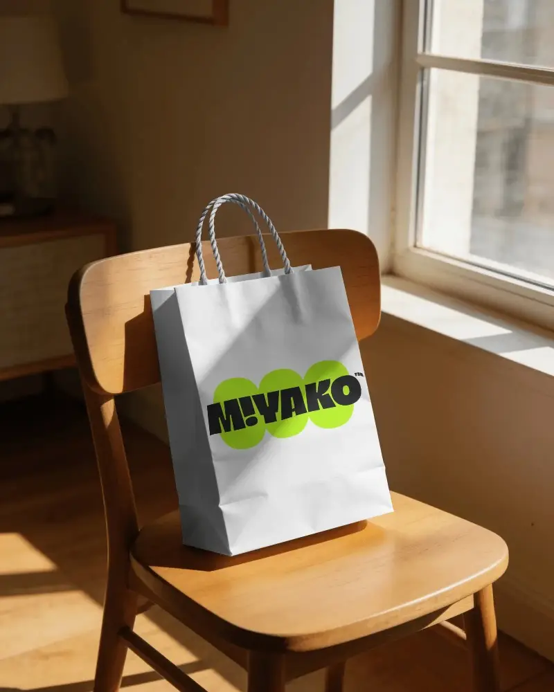 Eco Friendly Paper Bag Mockup For Retail Packaging And Custom Branding Showcase Design
