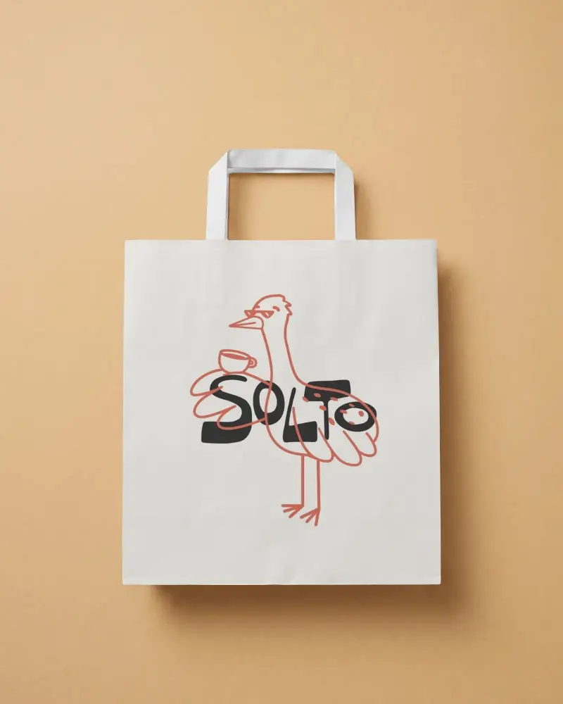 Eco Friendly Paper Bag Mockup For Modern Retail Brand Packaging And Marketing Presentation