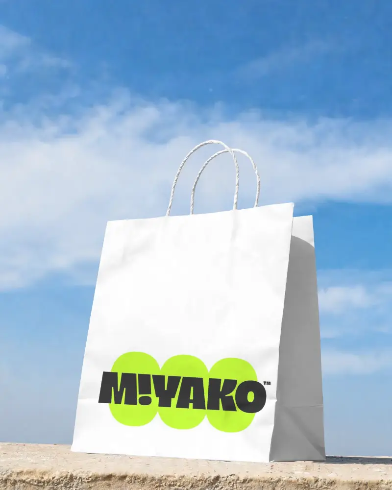 Premium Quality Paper Bag Mockup For Retail Store Advertisement Environmentally Conscious Marketing