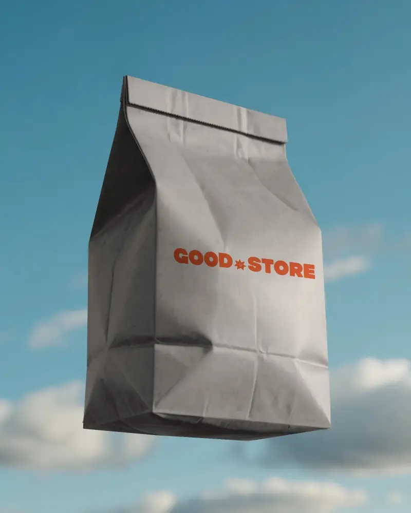 Eco Friendly Paper Bag Mockup For Brand Presentation And Marketing Campaigns