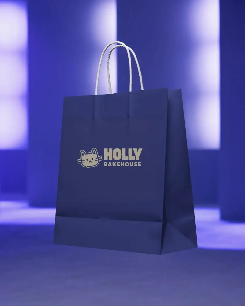 Premium Paper Bag Mockup For Branding And Promotional Packaging Designs Showcase