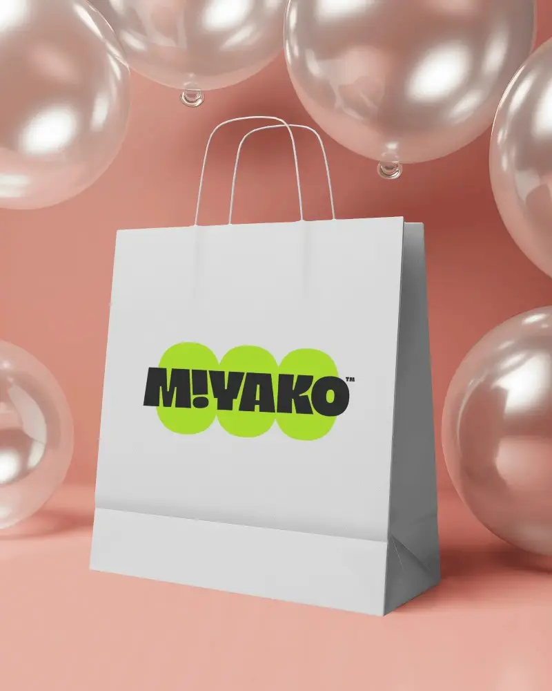 Eco Friendly Paper Bag Mockup For Retail Packaging And Branding Showcase Presentation