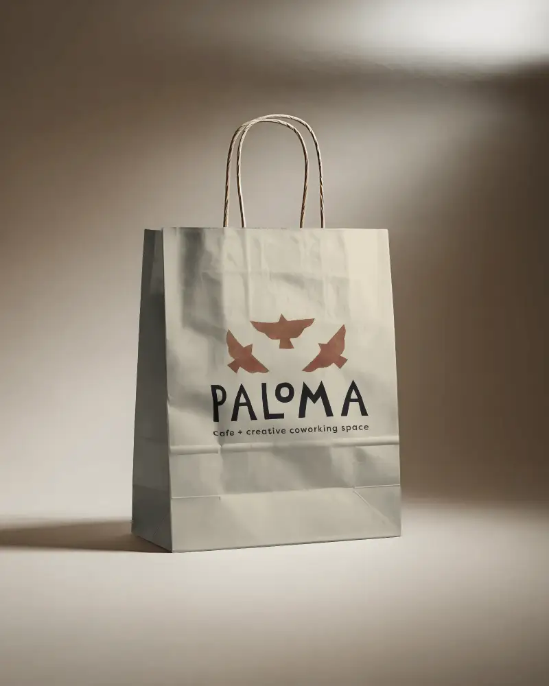 Kraft Paper Bag Mockup For Retail Store Branding And Packaging Design Presentation