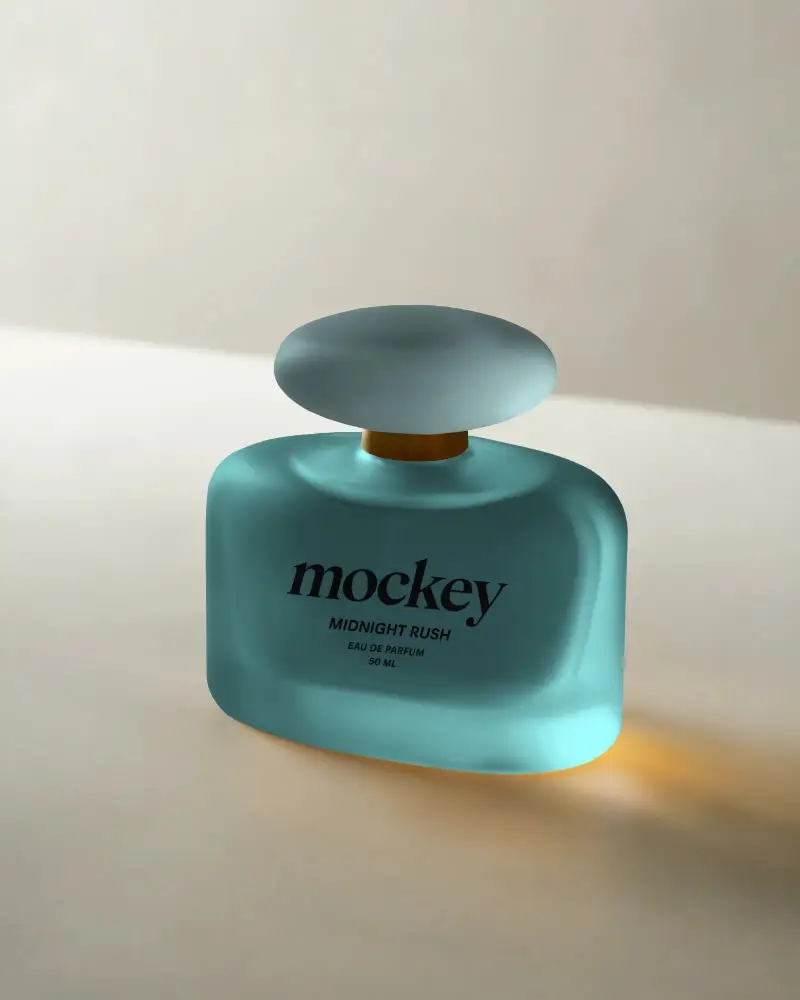 Elegant Luxury Perfume Bottle Mockup For Brand Promotion And Packaging Design Ideas Online