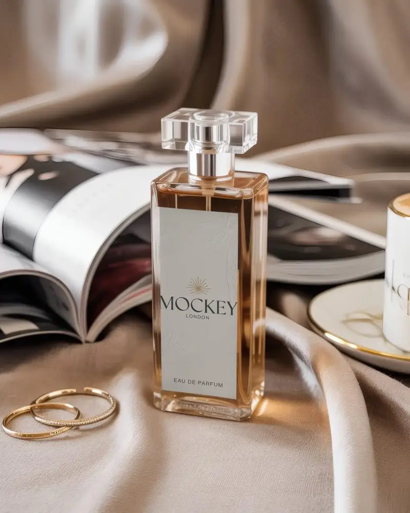 luxury-perfume-bottle-mockup-on-satin-fabric-with-jewelry-and-magazine-lifestyle