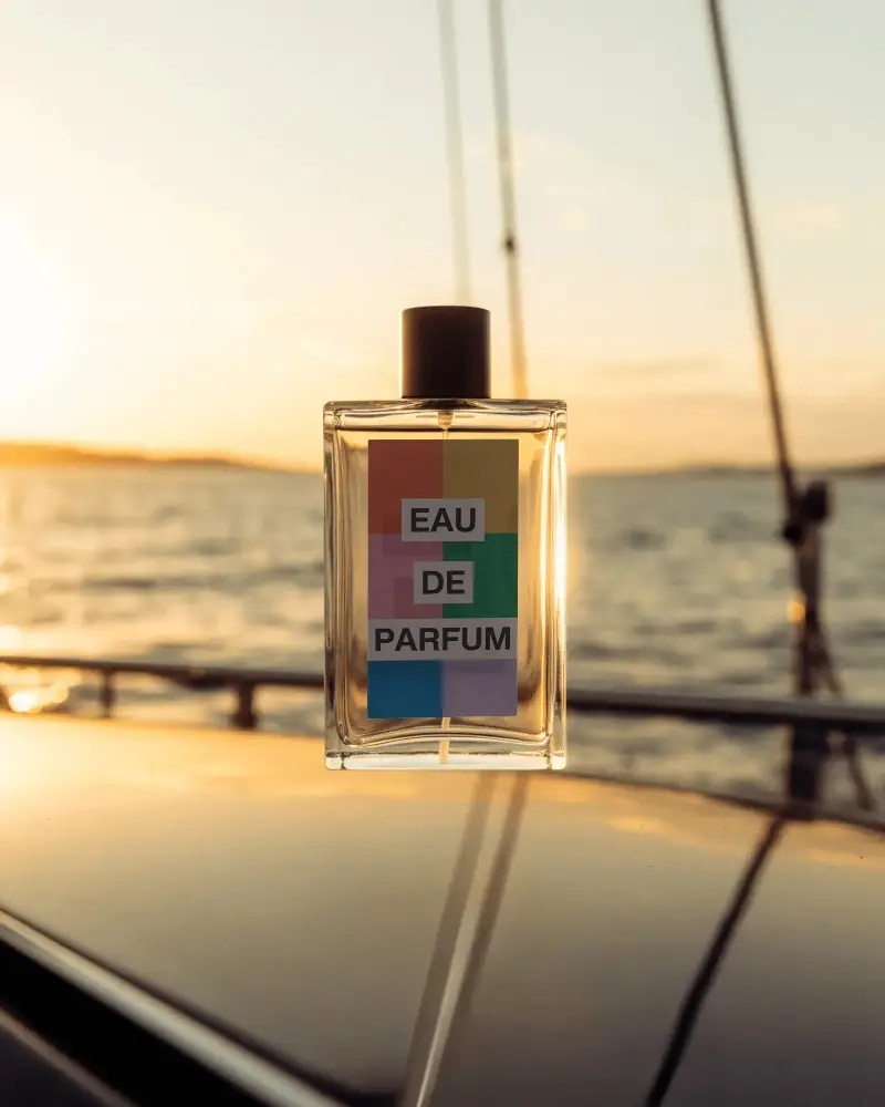 luxury-perfume-bottle-mockup-floating-on-yacht-deck-during-sunset-glow-premium-seaside-scene