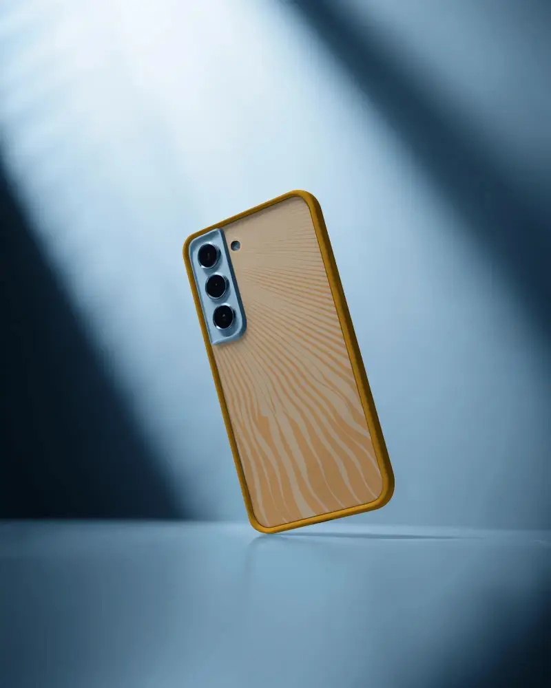 Sleek Phone Case Floating Mockup Minimalist Design Protection Accessory For Smartphones