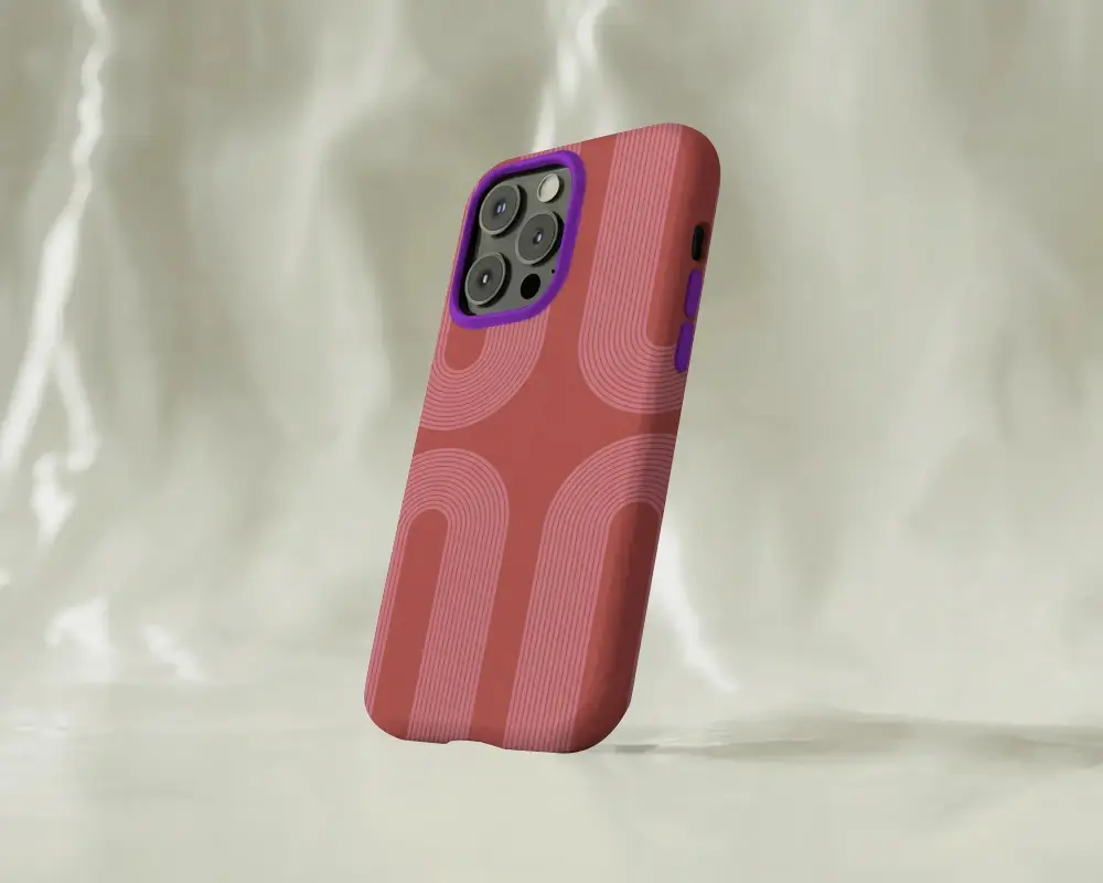 Lightweight Shockproof Mobile Phone Cover Mockup With Soft Touch Surface For Enhanced Grip