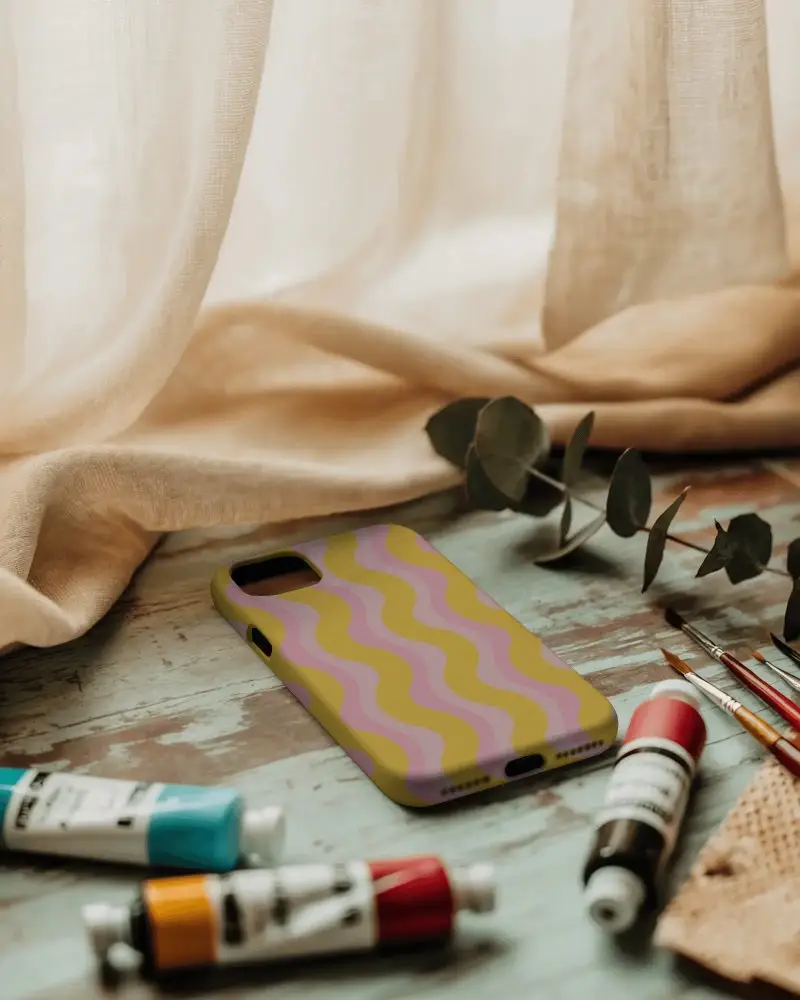 Rugged Phone Cover Mockup For Creative Brand Showcasing And Product Presentation