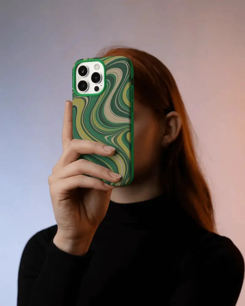 Mobile Phone Case Mockup To Showcase Brand Logos And Creative Prints