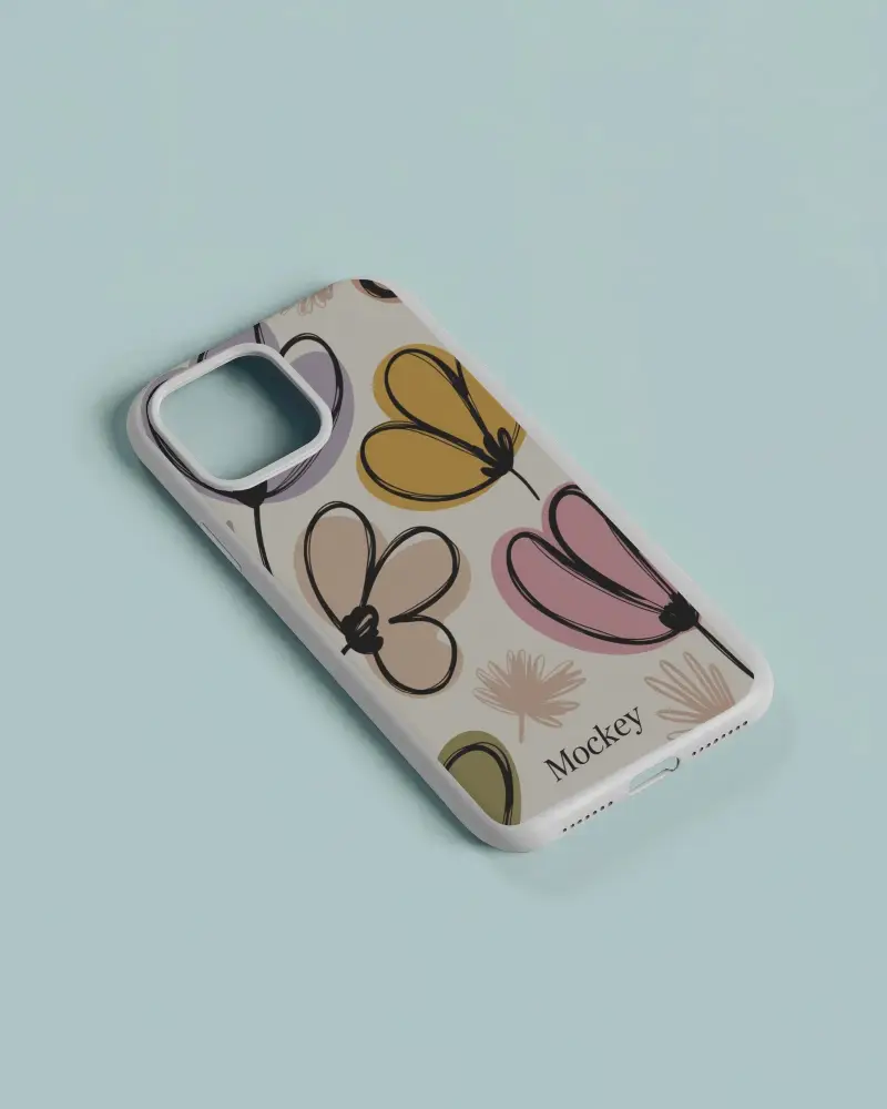 Phone Cover Mockup For Modern Device Protection With Precise Cutouts For Easy Access