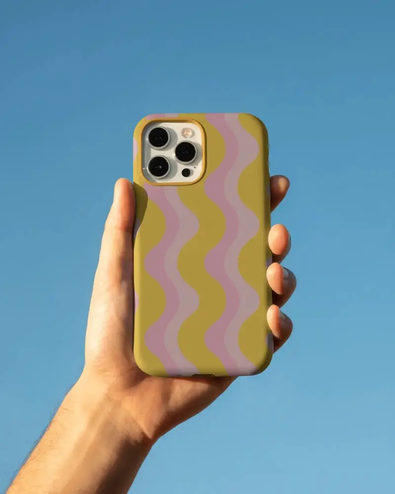 Mobile Phone Cover Mockup Designed For High Impact Shock Absorption And Style