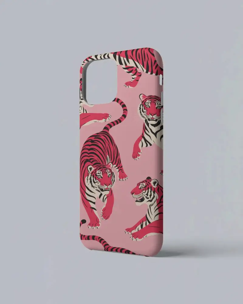 Slim Smooth Phone Cover Design Mockup Template For Customizable Accessory Presentation