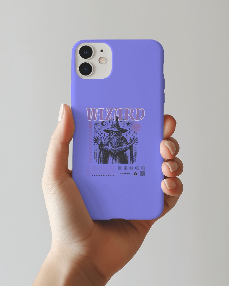 Sleek Grey Background Phone Cover Mockup Modern And Minimalist Subtle Lighting And Clean Design 0109