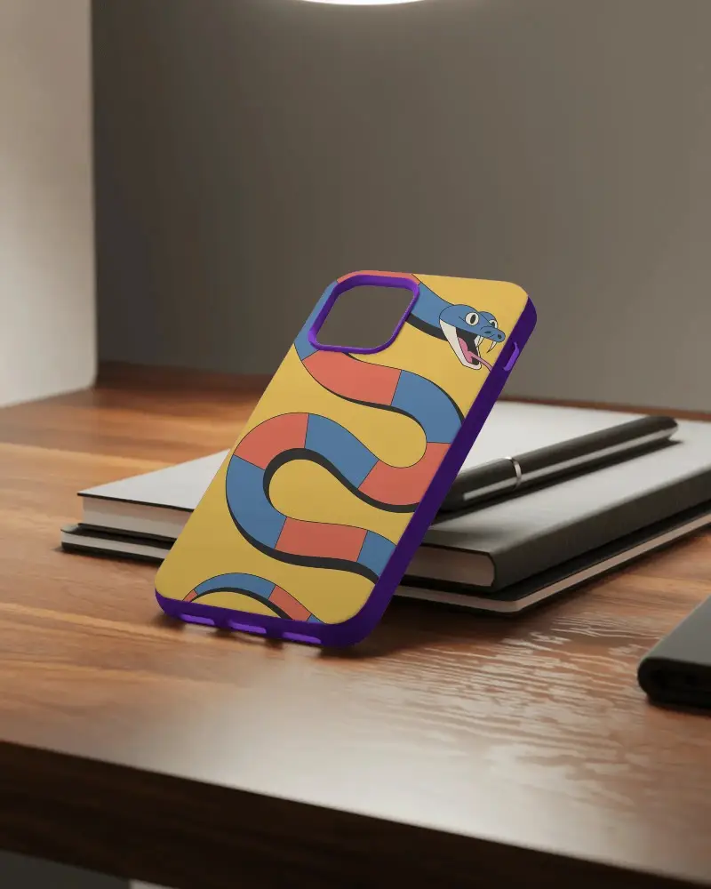 Sleek Slim Phone Cover Mockup For Modern Smartphone Accessory Showcase