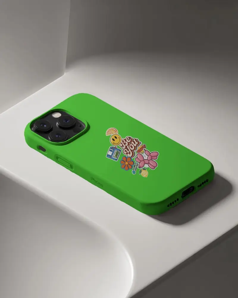 Sleek Minimalist Phone Cover Mockup For Daily Use Durable Edges For Impact Resistance