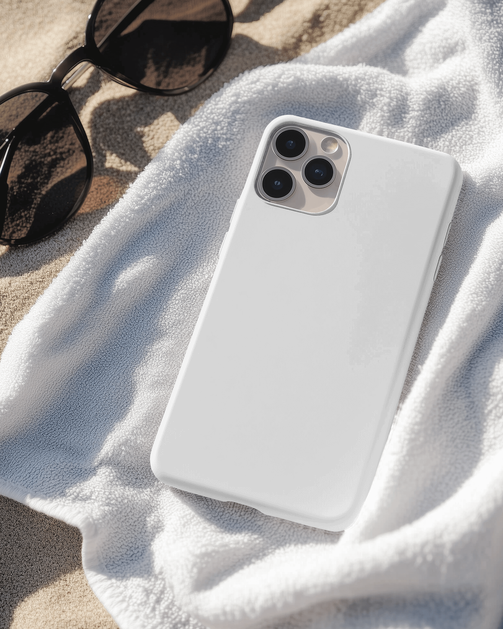 Sunlit Phone Cover Mockup Modern Minimal Design 080
