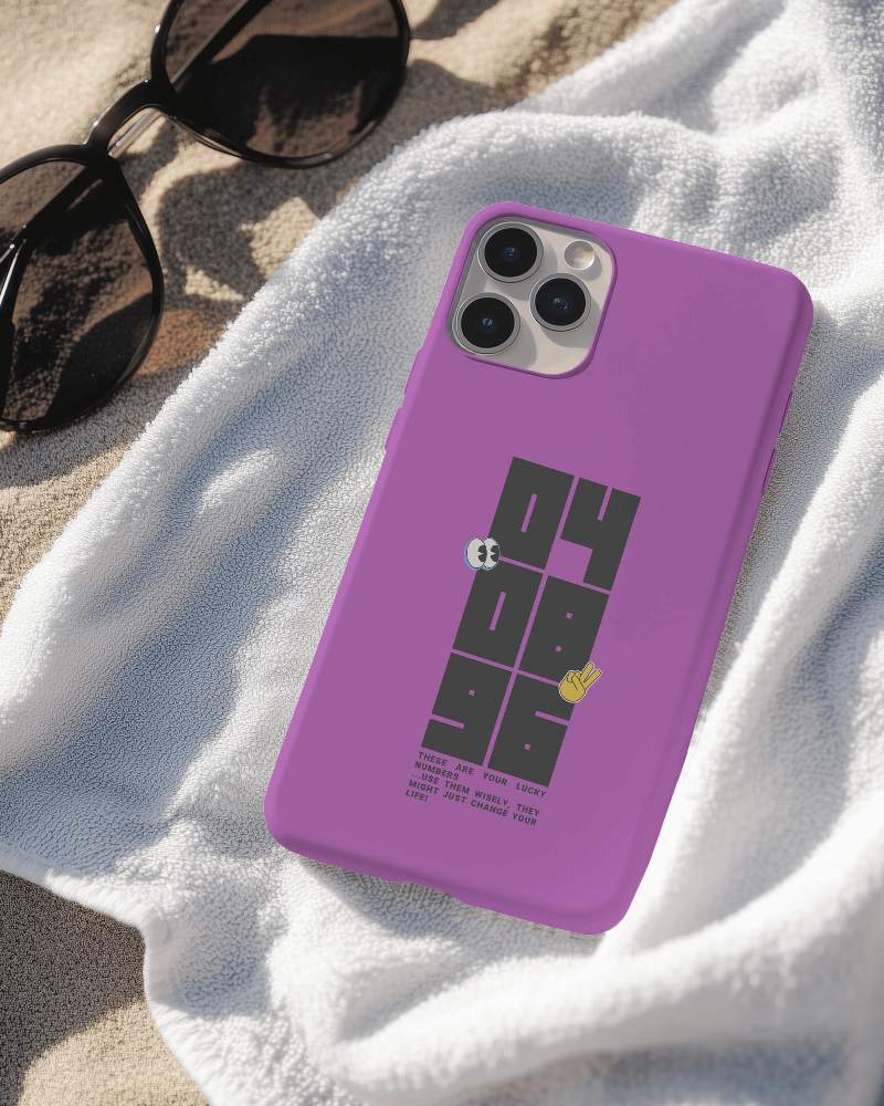 Sunlit Phone Cover Mockup Modern Minimal Design 080