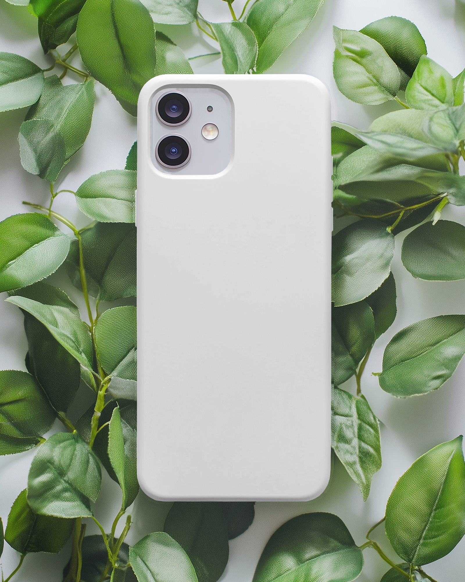 Nature Background Phone Cover Mockup Soft Light Minimal Design 081