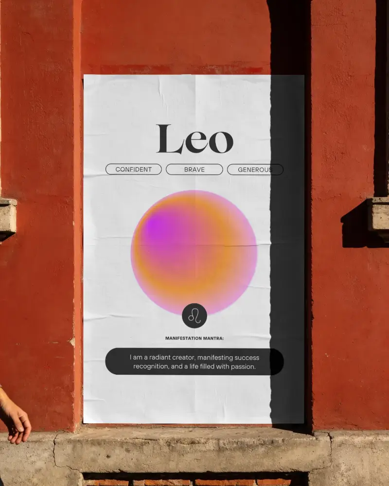 Realistic Poster Mockup On Textured Exterior Wall For Visual Branding And Graphics
