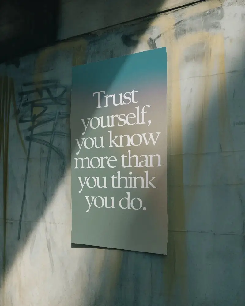 Poster Mockup On Graffiti Wall With Harsh Sunlight And Dark Urban Texture