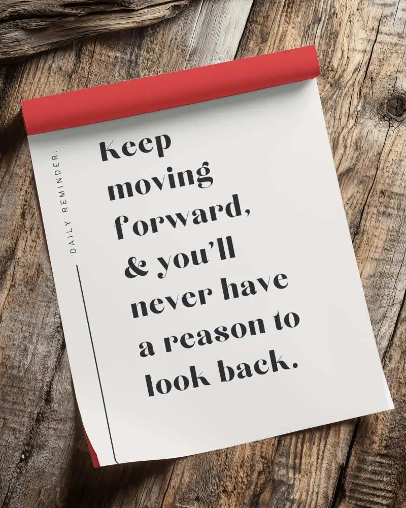 Motivational Quote Poster Mockup Daily Reminder Notepad Layout Inspirational Message Template For Print Or Digital Use
