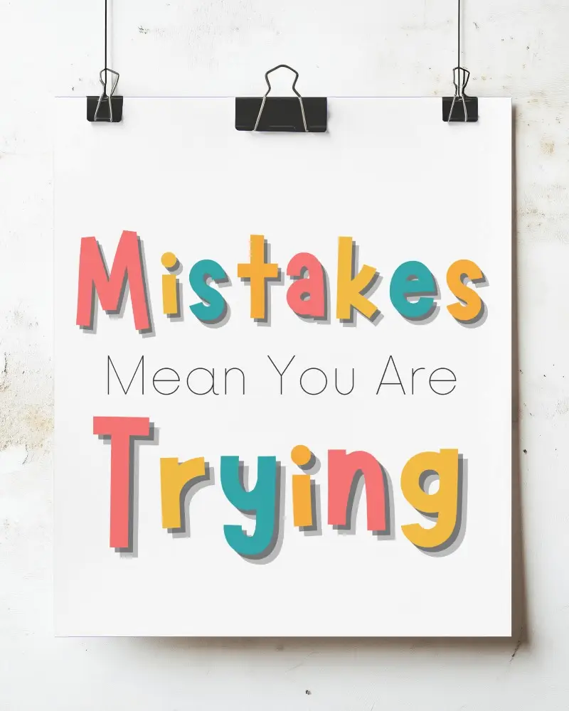 Minimalist Poster Mockup Hanging On White Washed Wall With Black Clips Clean And Modern Aesthetic Your Design Space