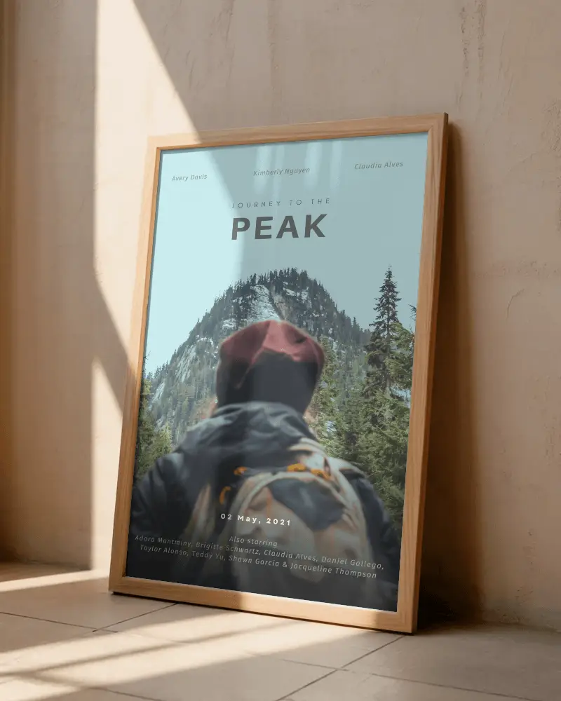 leaning-wood-frame-poster-mockup-on-floor-with-natural-light-shadows