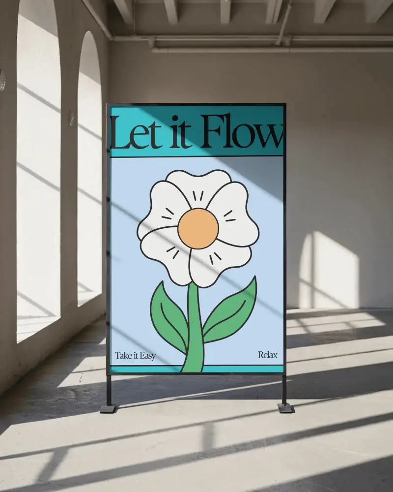 sleek-rectangular-poster-mockup-in-open-industrial-room-with-arched-windows-and-textured-floor